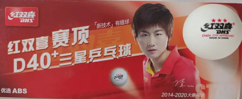 Bolas DHS DJ 40+ WTT